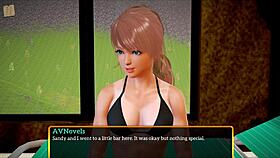 My New Family Redhead Futanari Erotic Game with Big Ass Tits Thrills