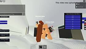 huge bbc pounds slut deep in roblox fantasy