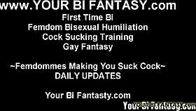 Femdom Shoves Monster Cock Deep Down Your Throat POV