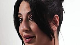 sarah arabic's intimate backstage orgasm game solo
