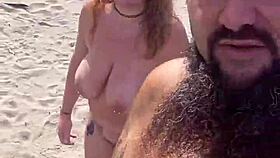 loving every moment outside completely nude despite the resting bitch face