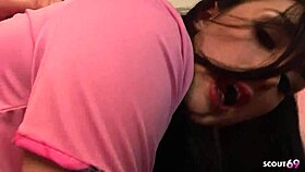 TEEN WAKES UP IN CLASSROOM SEDUCED BY OLD TEACHER FOR ROUGH DOGGY FUCK!