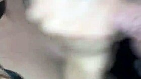 Overwhelmed by lust, sexy teen slurps sloppy cock with toys