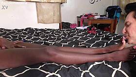 African princess breaks white slave in intense BDSM training