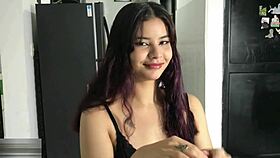 i stand sucking perfect latina cock deep