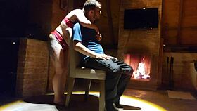 Lareira Burning Hot as I Get Soaked for Wild Bareback Night of Intense Fucking
