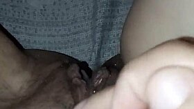 gretala flashes her wet pussy teasingly close up