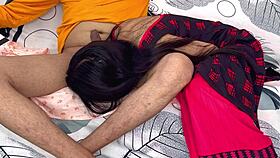 horny wife cheats with huge cock in steamy desi bedroom session