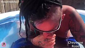 hot homemade paddling pool fuck suck big ass monster cock