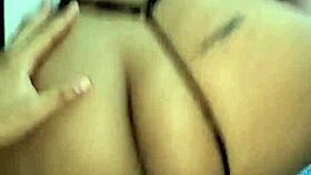 Big ass party slut rides huge cock after wild holiday deepthroat session