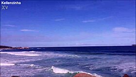 amazing moments unfold at brazil's prettiest nudist beach