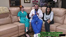 doctor tampa gets cum extraction from female doctor and nurse