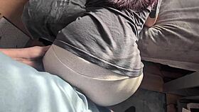 Pov redhead college slut twerks juicy ass on thick cock