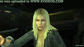 What if GTA hooker POV sex game turns real in the car lady whore action?