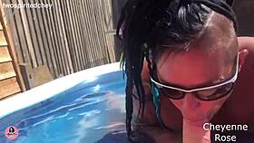 hot homemade paddling pool fuck suck big ass monster cock