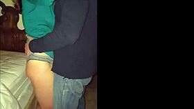 hey this horny milf gets super wild in friend's bedroom homemade amateur fun 😈🔥💦