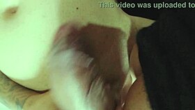 quick pov doggystyle creampie in ebony's hot tight pussy from big black cock