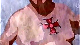  chained fat BBW MILF begs for rough bondage tit torture now!