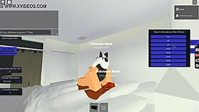 huge bbc pounds slut deep in roblox fantasy