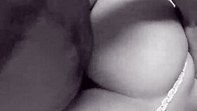 blonde tuga bent over doggystyle exposing thong panties