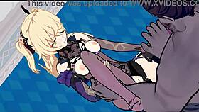 Fischl's Chuunibyou Princess Ass Gets Pounded by Gigachad Alpha!