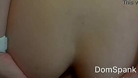 Latina's big ass gets fucked hard, spanked red while she moans for more.