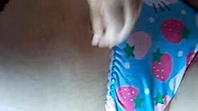 mystery chubby natural tits babe begs for urgent cock