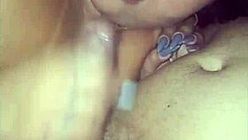 Pediu leitinho but got massive facial cumshot explosion!