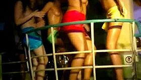 enf amateurs strip in wild contest battle