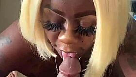 thick ebony thickzlove squirts on bbc mandingogucci in intense pov doggystyle