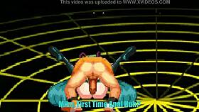 everybody fucks vocaloid miku in this intense hardcore parody scene with multiple positions