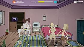 Exploring campus adventures in Fuckerman parody game