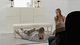Tiffany Tatum enjoys intimate oral session with partner
