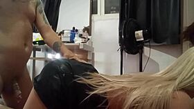 hot amateur caught masturbating outdoors gets punished with rough toy fucking