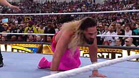 Seth Rollins battles Logan Paul at WrestleMania 39 epic clash 💥🥊