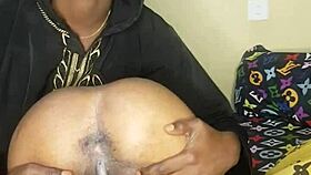 that smooth ebony teen pussy on cam just begs for fingers and tongue