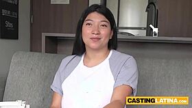 sexy latin kaori's big ass blows and titfucks huge cock perfectly