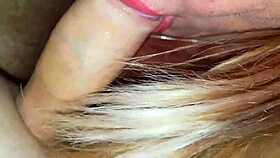 Fat Blonde Stepmom's Big Ass Teases for Fingering and Feet Fetish Evening