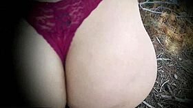 me n this big ass brunette babe r havin super hot outdoor forest sex ugh so sloppy n passionate