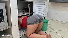 she rocked up in that wedged short impossible to resist had to fuck her