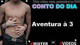 join our wild brazilian amateur threesome adventure full of raw passion