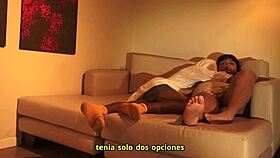 he fantasizes about chubby girl alone then facefucks her to accidental creampie