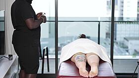 american bbc masseuse pounds aussie milf pussy bareback to creampie