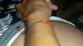 Married Latina Caught Sucking Big Cock Alone At Home Quickie