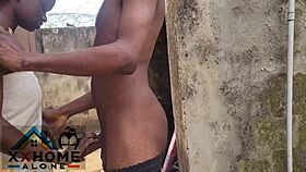 narrative of SEX ADDICTED housewife as NASTY bitch FUCKING her husband’s buddy OUTDOOR behind window
