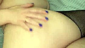 Whoa! Busty Blonde Wife's Saggy Boobs Deepthroat and Ride Huge Cock Teaser!