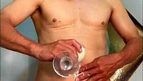 Horny Amateurs Rip Clothes Off Muscular Old Guy in Homemade Orgy