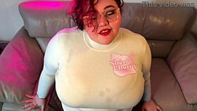 big ass bbw milf cheats with 15 inch anal dildo