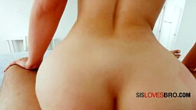 stepsis fucks her cool cucumber craving cum in intense pov taboo