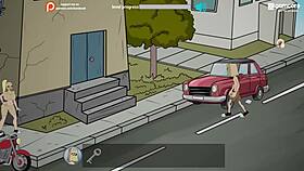 Exploring campus adventures in Fuckerman parody game